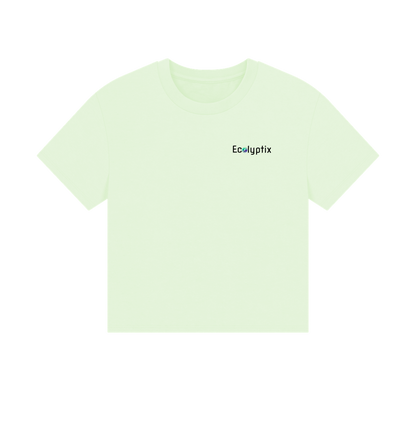 Pastel Green Printed T-shirt