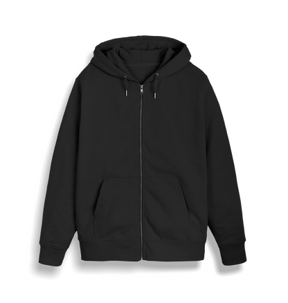 Black Printed Hoody