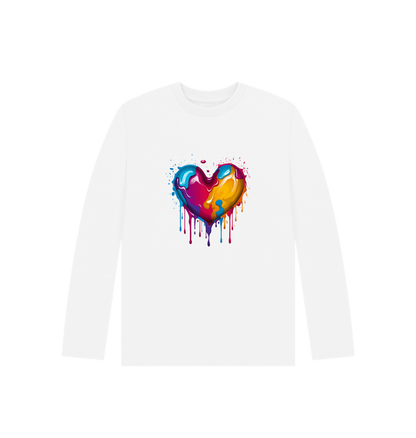 White Printed Kids T-Shirt