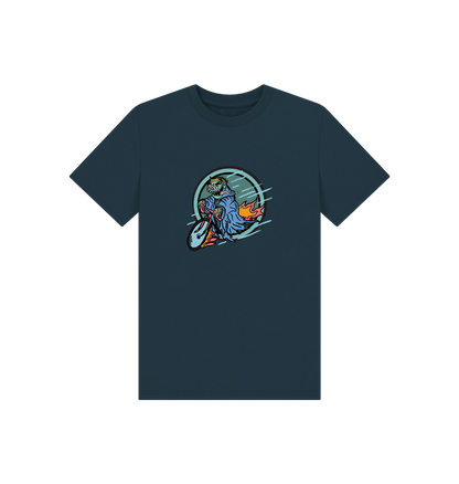 Denim Blue Monster Bike - Unisex Kids' T-Shirt