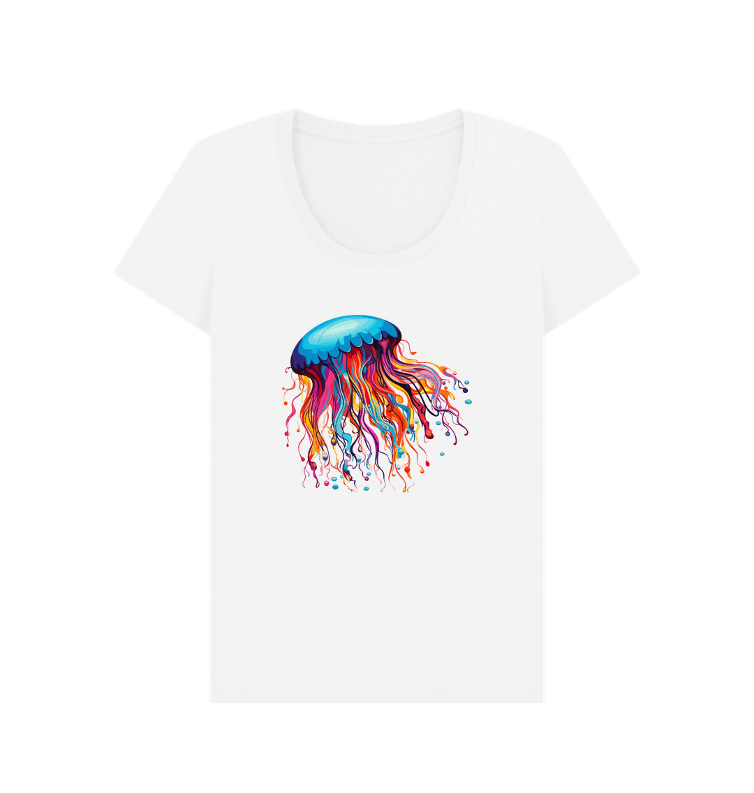 White Printed T-shirt