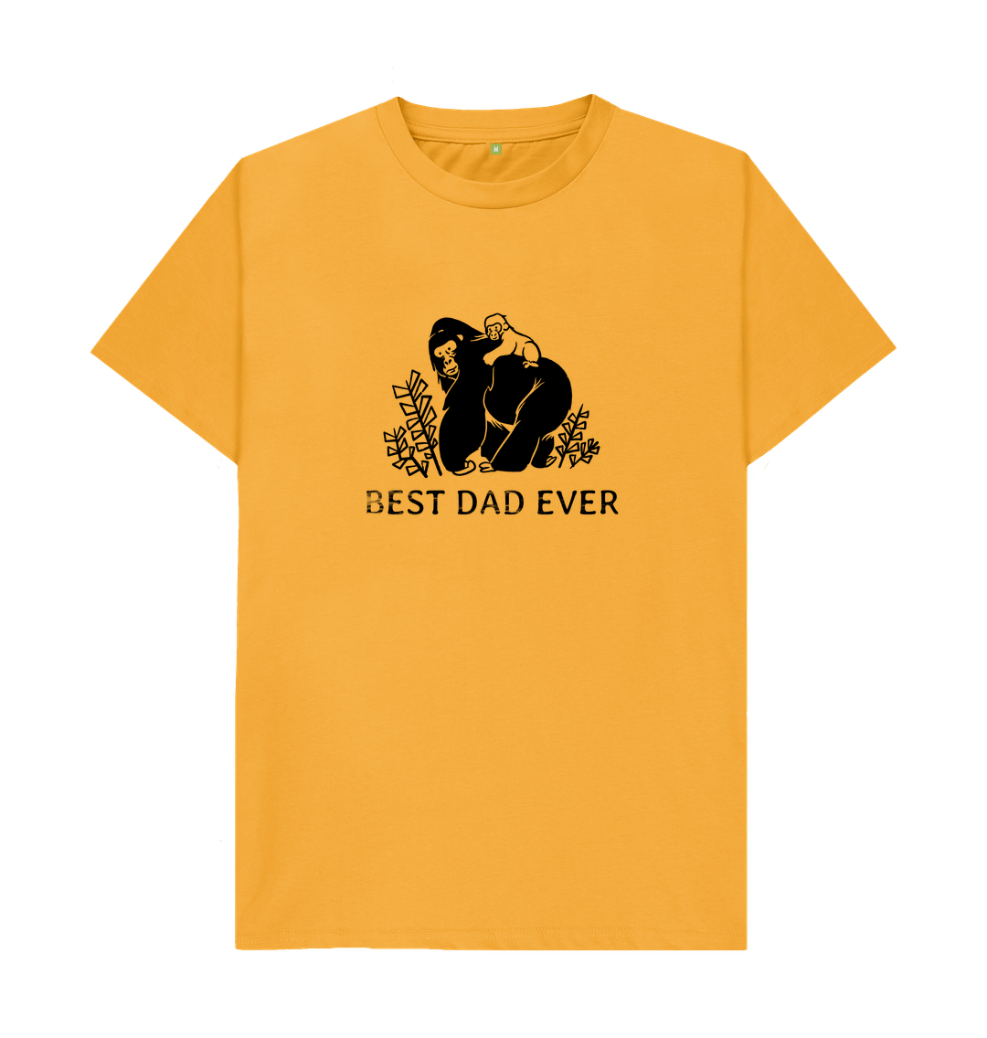 Mustard Printed T-shirt Front