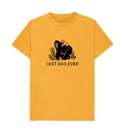 Mustard Printed T-shirt Front