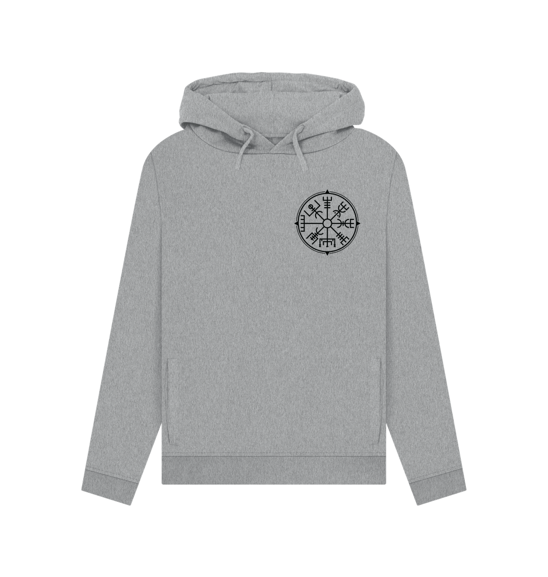 Light Heather Aztec Compass - Women's Pullover Hoody