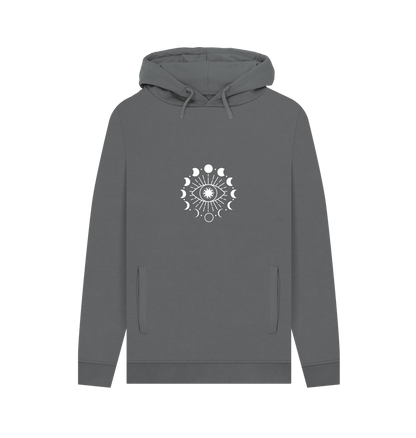 Slate Grey Printed Hoody