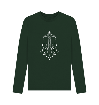 Evergreen Fire Sword - Men's Long Sleeve T-shirt