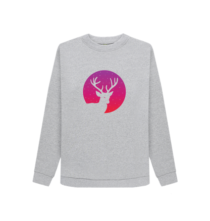 Light Heather Printed Sweater