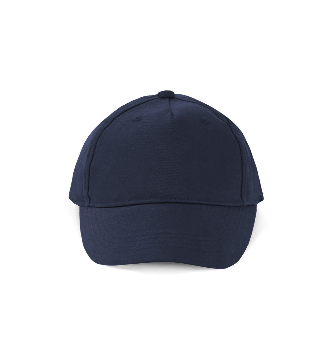 Navy Plain Junior 5-panel Cap