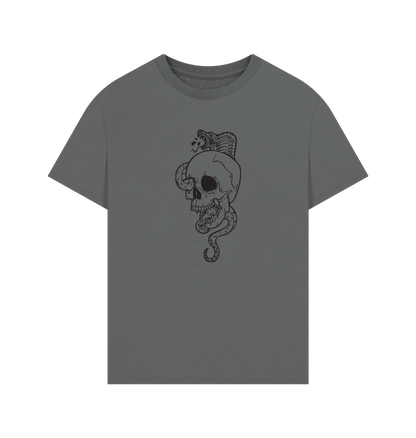 Slate Grey Printed T-shirt