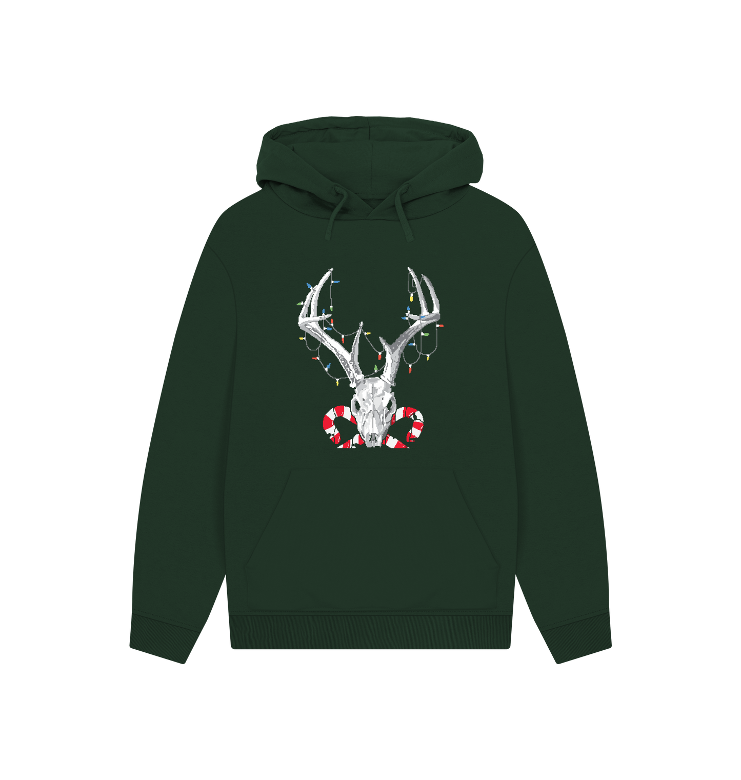 Evergreen Printed Hoody Front