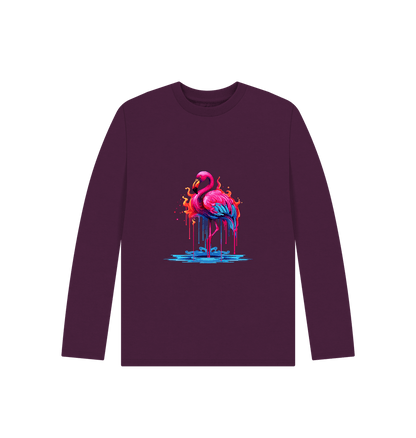 Purple Printed Kids T-Shirt