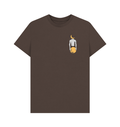 Chocolate Printed T-shirt Front