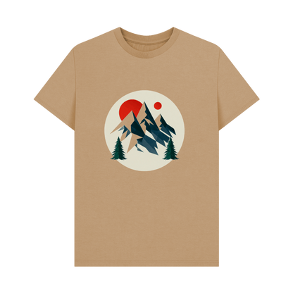 Sand Printed T-shirt Front