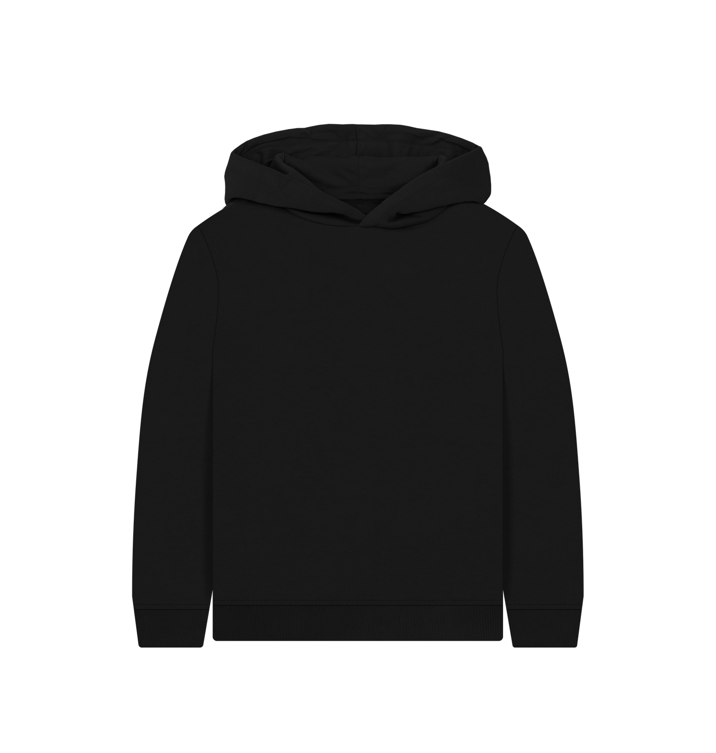 Black Colour Drip Sloth - Kids Pullover Hoody