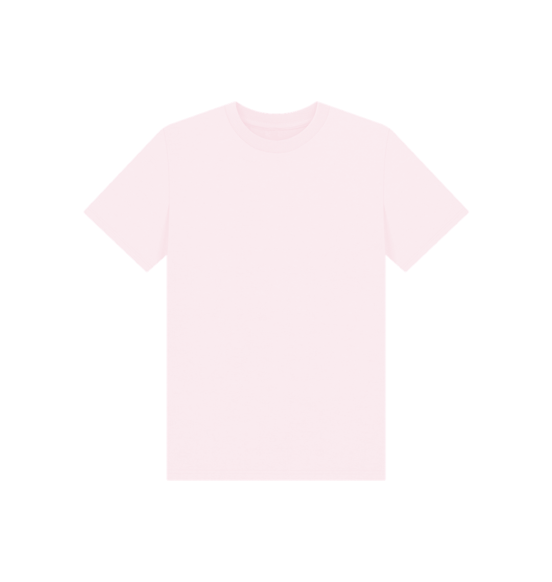 Pink Plain Kids' Basic T-Shirt