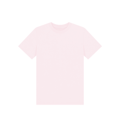 Pink Plain Kids' Basic T-Shirt