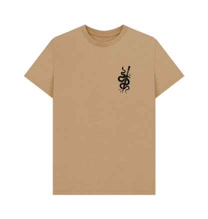Sand Printed T-shirt Front
