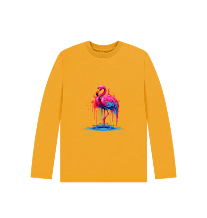 Mustard Printed Kids T-Shirt
