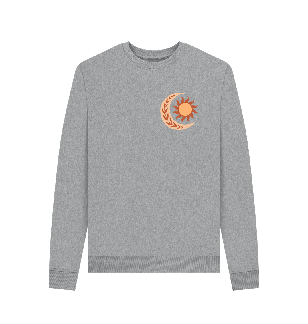 Light Heather Autumn Sun - Women's Crewneck Sweater