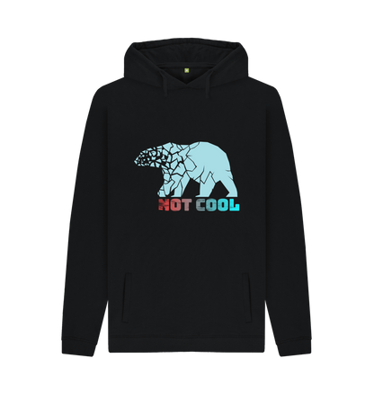 Black Printed Hoody