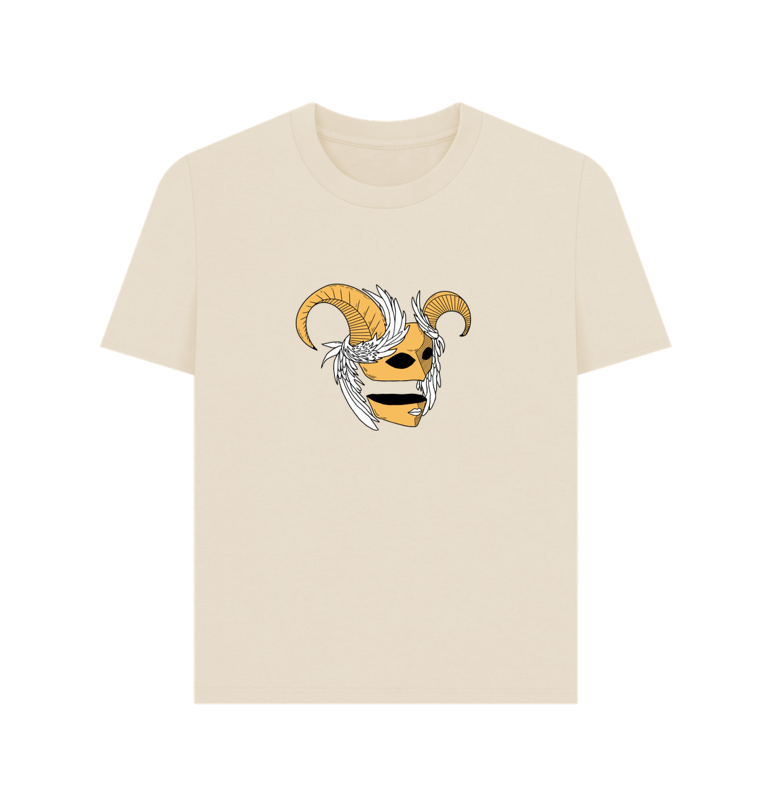 Oat Phantom Mask - Women's Plain T-shirt