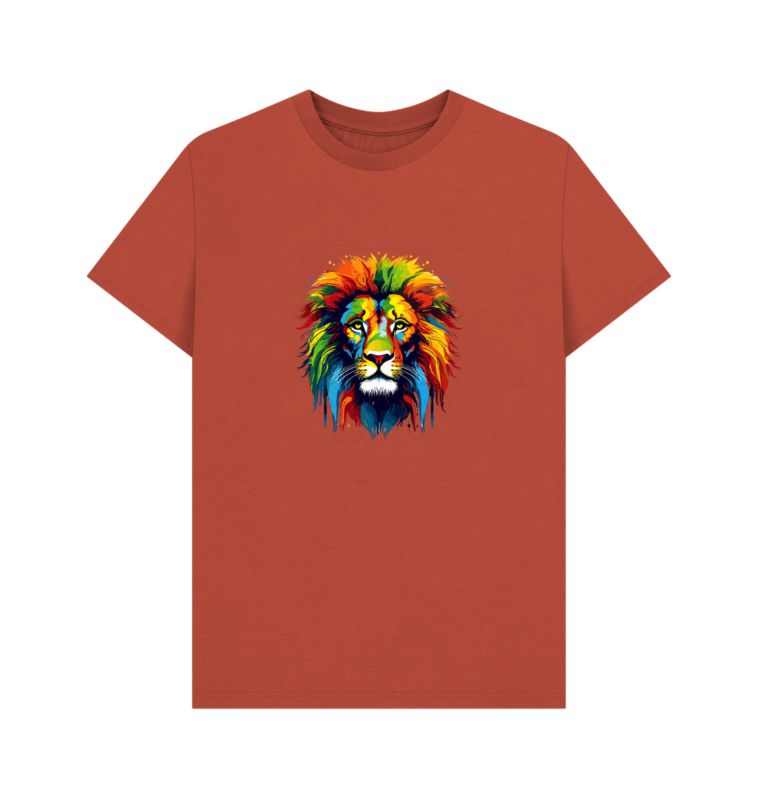 Rust Printed T-shirt Front