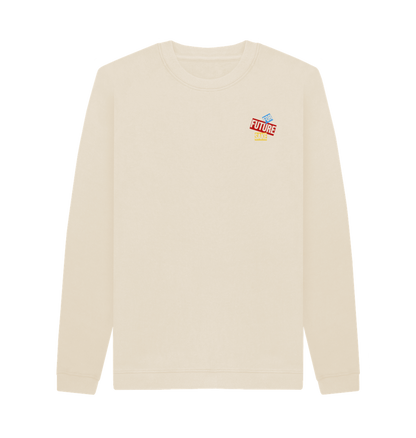 Oat Printed Sweater Front