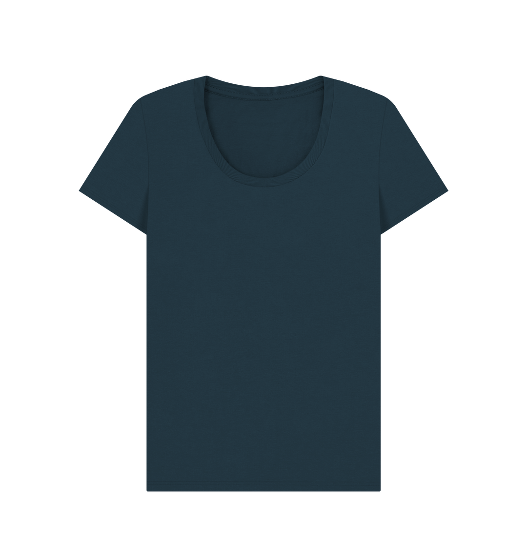 Denim Blue Printed T-shirt