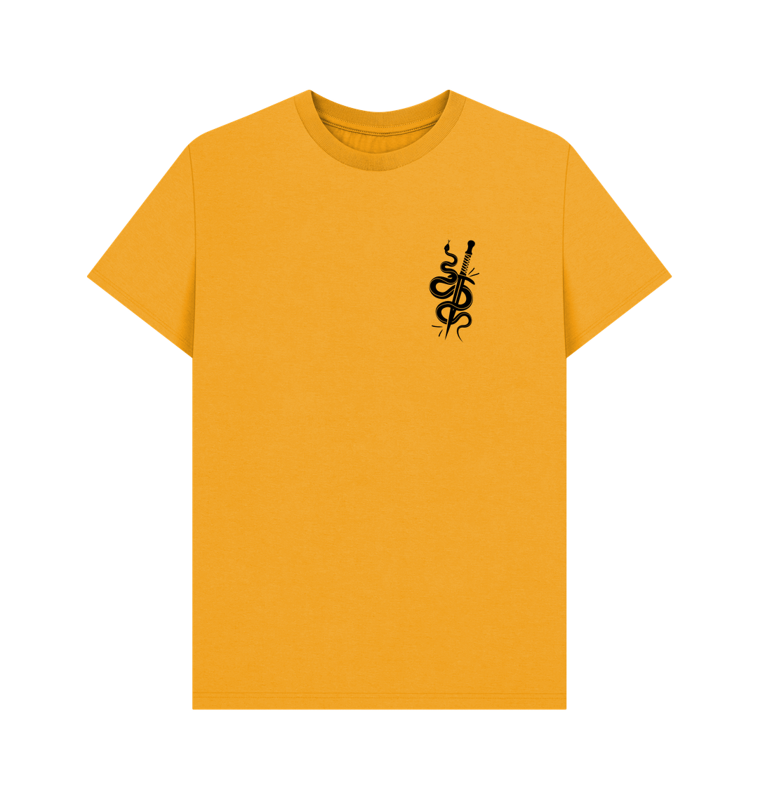 Mustard Snake Sword - Men's Basic T-shirt