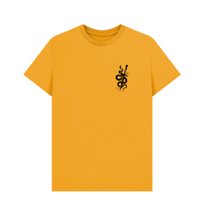 Mustard Snake Sword - Men's Basic T-shirt