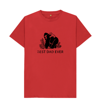 Red Printed T-shirt Front