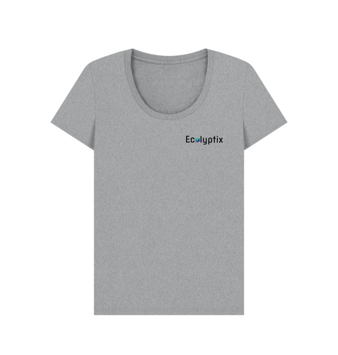 Athletic Grey Printed T-shirt