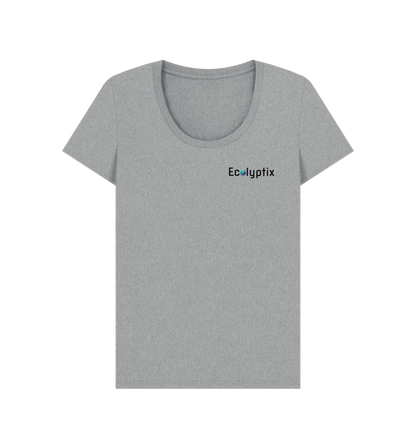 Athletic Grey Printed T-shirt