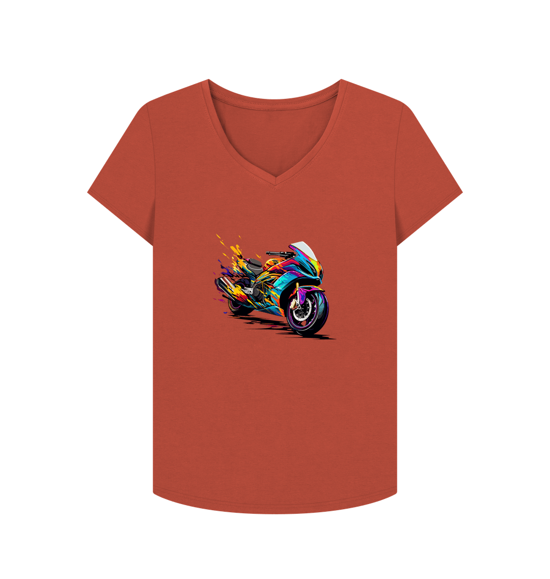Rust Printed T-shirt