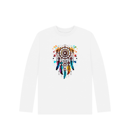 White Printed Kids T-Shirt