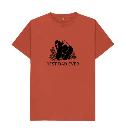 Rust Printed T-shirt Front