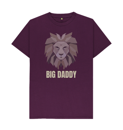 Purple Printed T-shirt Front