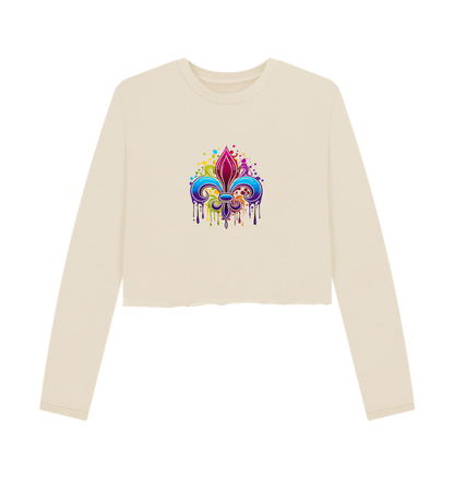 Oat Printed Boxy Jumpers