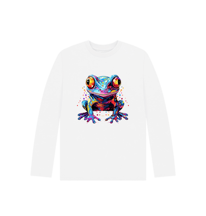 White Printed Kids T-Shirt