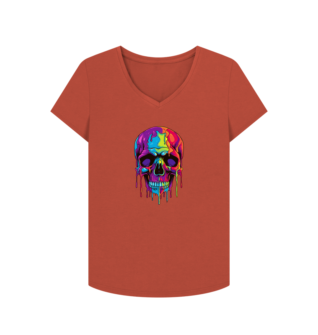 Rust Printed T-shirt Front
