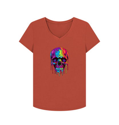 Rust Printed T-shirt Front