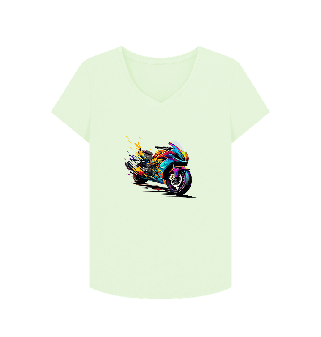 Pastel Green Printed T-shirt