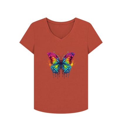 Rust Printed T-shirt Front