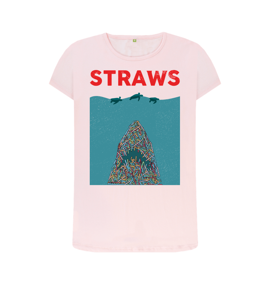 Pink Printed T-shirt Front