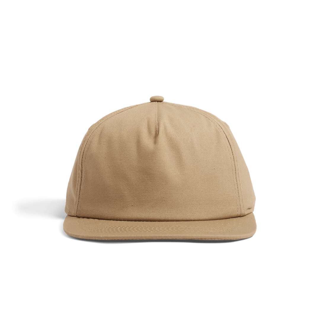 Desert Sand Plain 5 Panel Cap