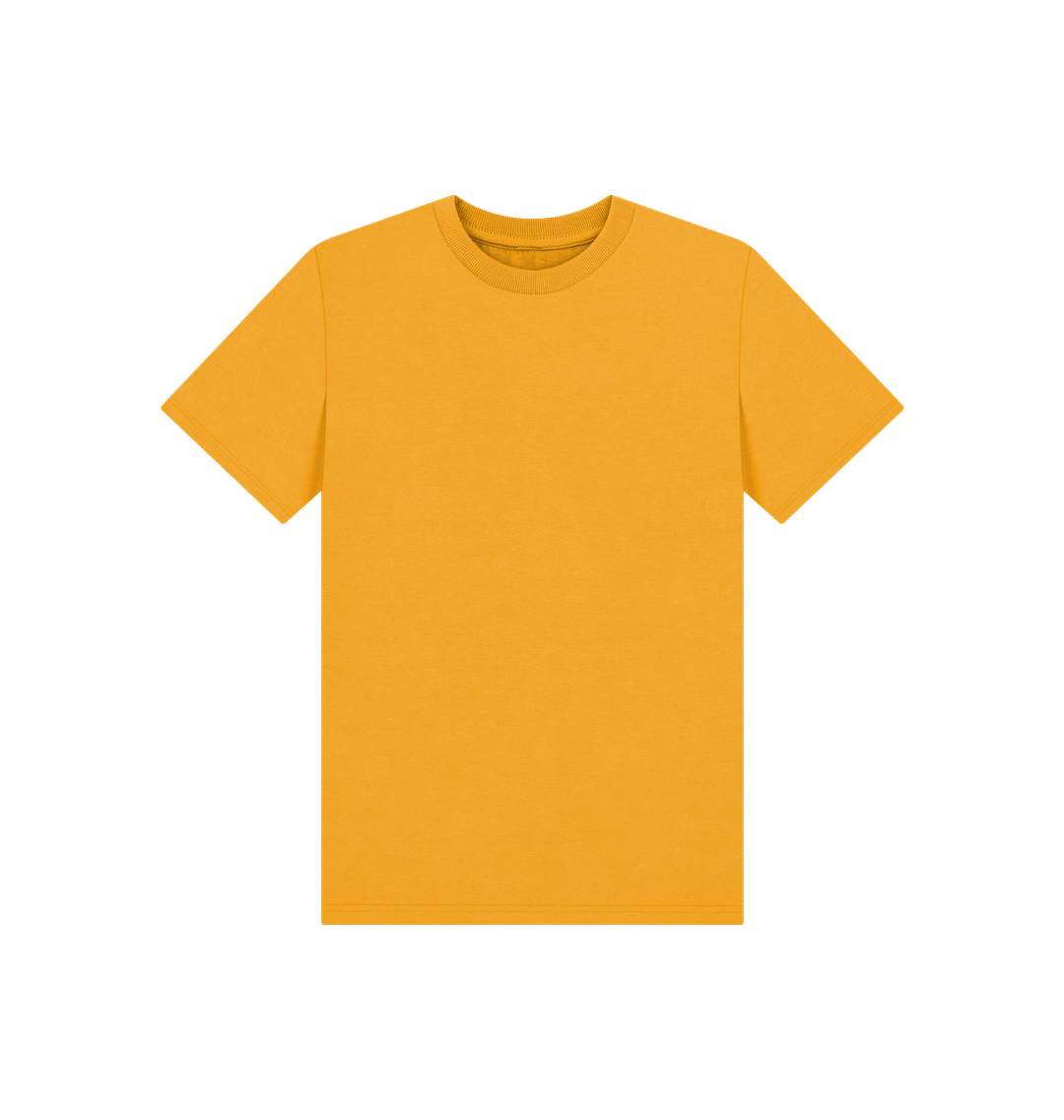 Mustard Plain Kids' Basic T-Shirt