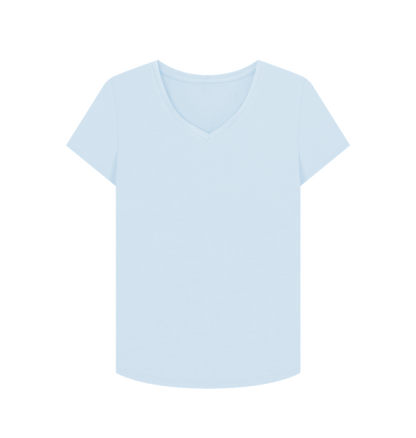 Sky Blue Printed T-shirt