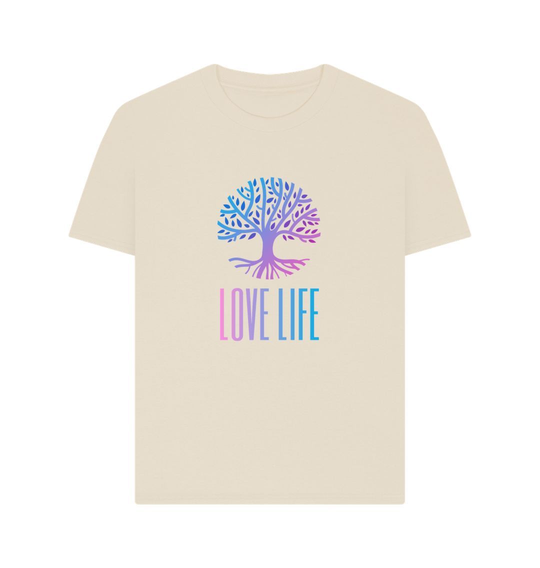 Oat Love Life Tree - Women's Plain T-shirt