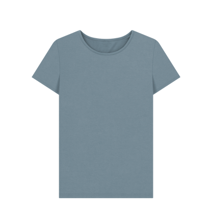 Stone Blue Printed T-shirt