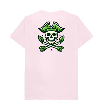 Pink Printed T-shirt Back